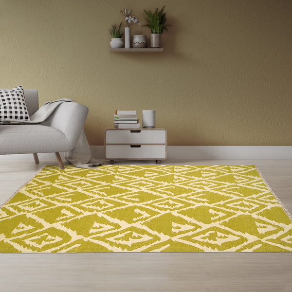 Purvi Hand Woven Woollen Dhurrie