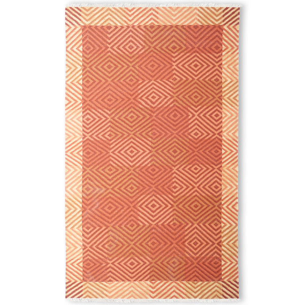 Multi Patchwork Hand Woven  Woollen Dhurrie