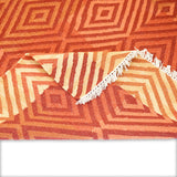 Multi Patchwork Hand Woven  Woollen Dhurrie