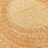 Charbagh Hand Knotted Woolen and Silk Rug