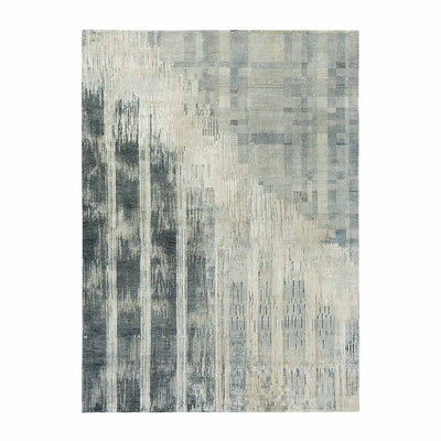 Ituri Hand Knotted Woollen and Silk Rug By Abraham & Thakore