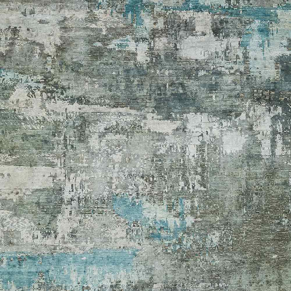 Seba Hand Knotted Woollen and Silk Rug