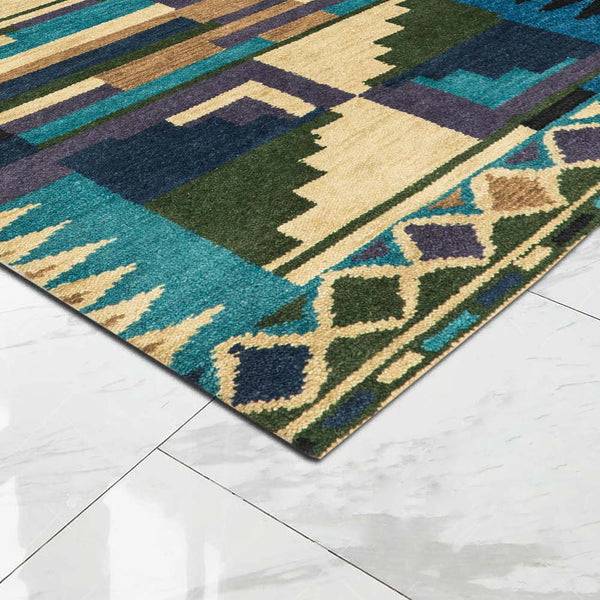 Tofali Hand Knotted Woollen Rug