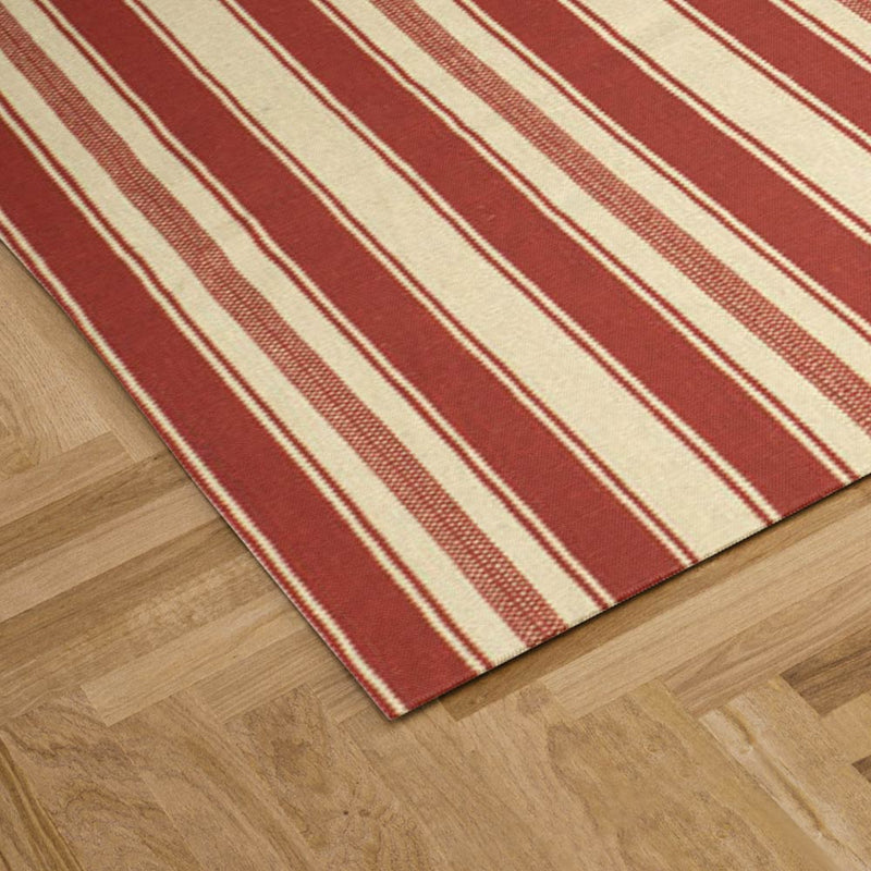 Vintage Stripe Hand Woven Woollen Dhurrie