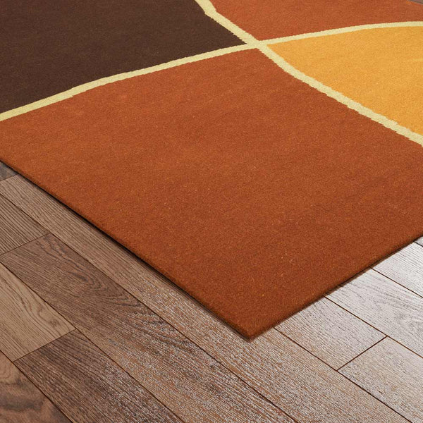Spectrum Hand Woven  Woollen Dhurrie