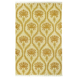 Flames Hand Woven  Woollen Dhurrie