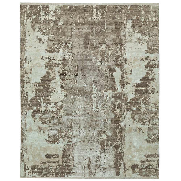 Azoree Hand Knotted Silk and Jute Rug