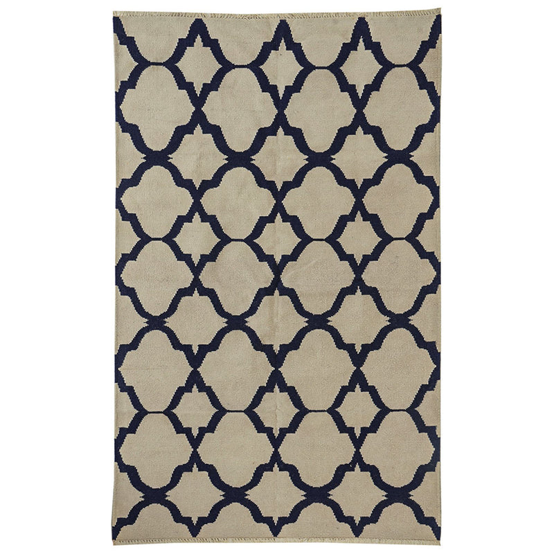 Bronss Hand Woven  Woollen Dhurrie