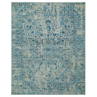 Inroads Hand Knotted Woollen and Viscose Rug