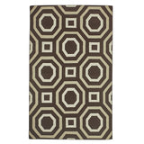 Octagon Hand Woven  Woollen Dhurrie