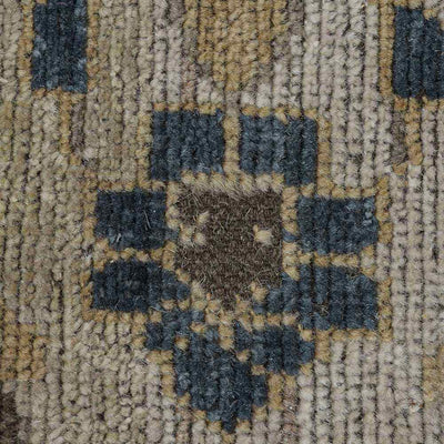 Kasuri Hand Knotted Woollen Rug