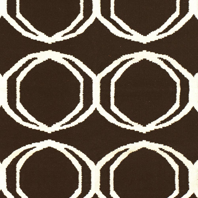 Perfect Geo Hand Woven  Woollen Dhurrie
