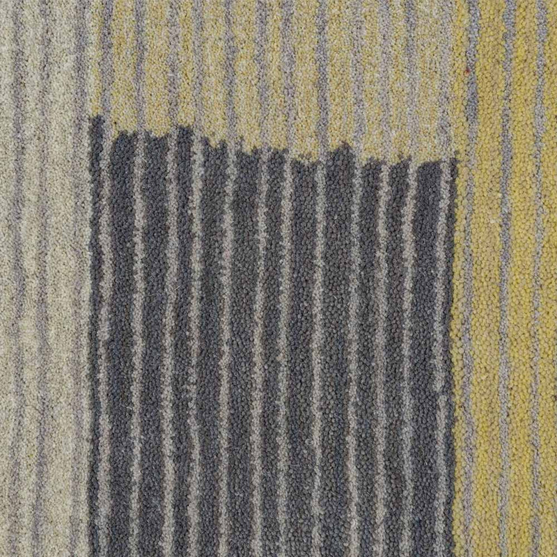 Norton Stripe Shine Hand Tufted Woollen Rug